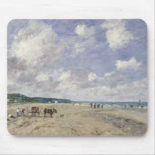 Tapis De Souris La plage chez Tourgeville, 1893