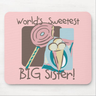 Tapis De Souris La plus douce des grandes soeurs du monde