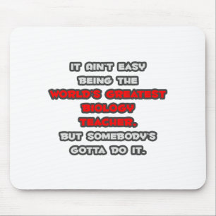 Tapis De Souris La plus grande blague de professeur de biologie au