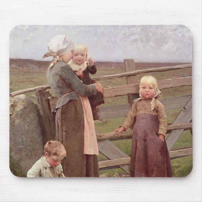 Tapis De Souris La porte de Dalby, Skane, 1884 (Devant)