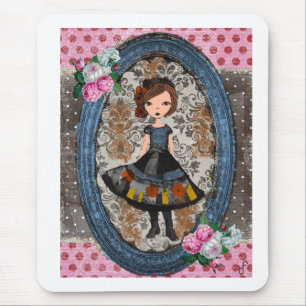 Tapis De Souris La poupée de papier violette : un conte de prune e