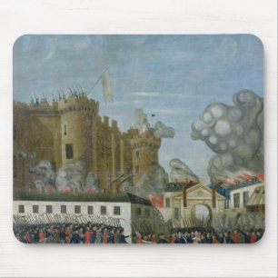 Tapis De Souris La prison de bastille, le 14 juillet 1789