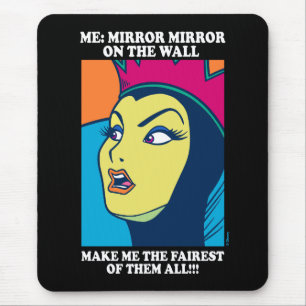 Tapis De Souris La reine du mal Miroir miroir sur le mur