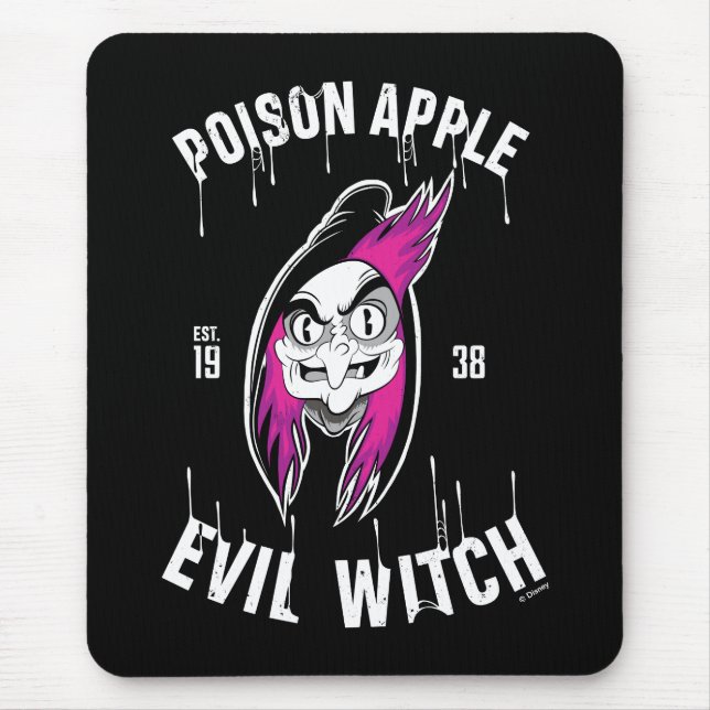 Tapis De Souris La reine du mal | Poison Apple Evil Witch (Devant)
