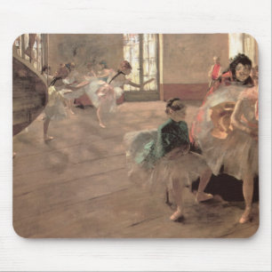 Tapis De Souris La Répétition par Edgar Degas, Art de ballet vinta