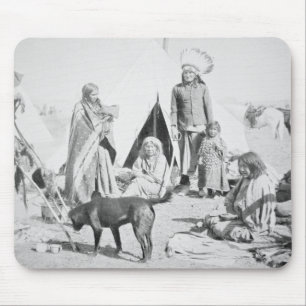 Tapis De Souris La réservation de Sioux au pin Ridge, le Dakota d