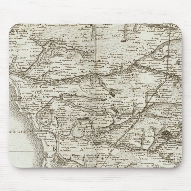 Tapis De Souris La RochesurYon, Les Sablesd'Olonne (Devant)