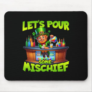 Tapis De Souris La Saint-Patrick Déversons un peu de méchanceté St