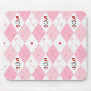 Tapis De Souris La Saint-Valentin de Dr. Seuss Chat Chapeauté à