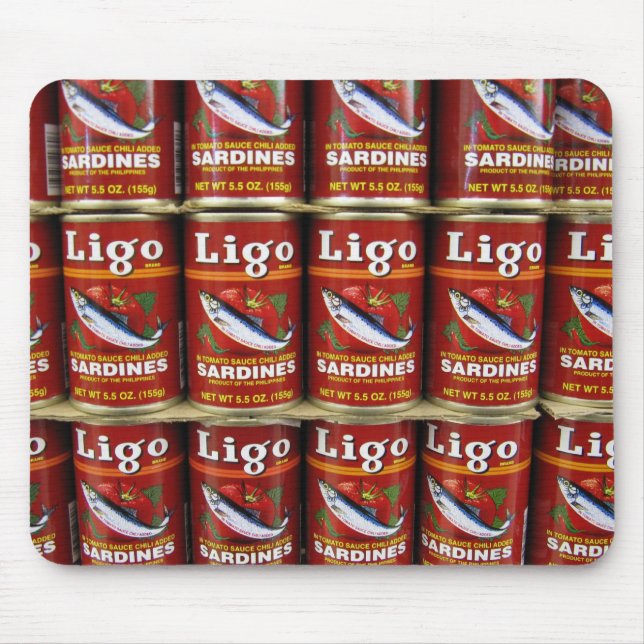 Tapis De Souris La sardine de Ligo peut Mousepad (Devant)