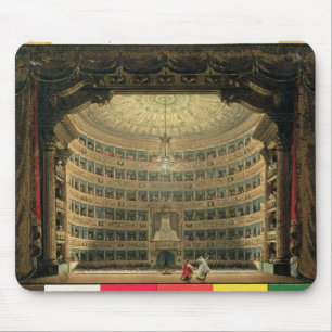 Tapis De Souris La Scala, Milan, pendant une représentation