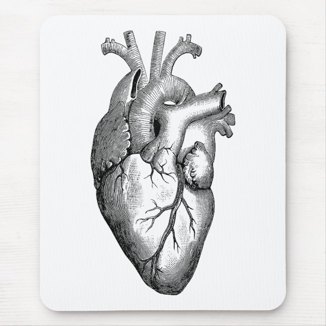 Tapis De Souris La Science d'anatomie de coeur (Devant)