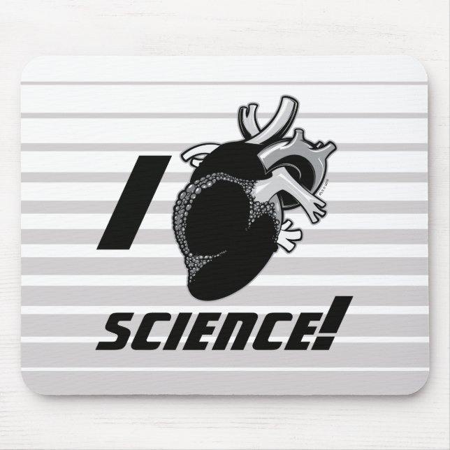 Tapis De Souris La Science I (de coeur anatomique) (Devant)