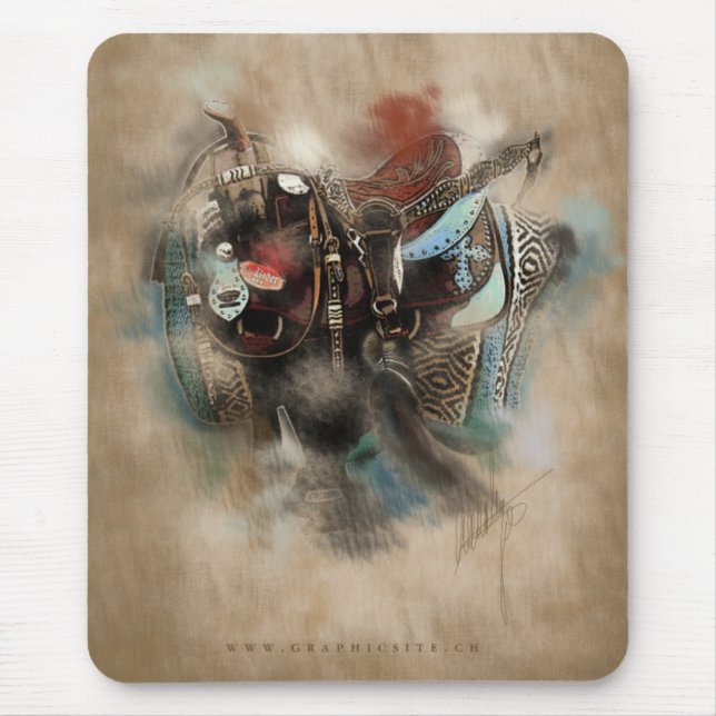 Tapis De Souris La selle - Mousepad (Devant)