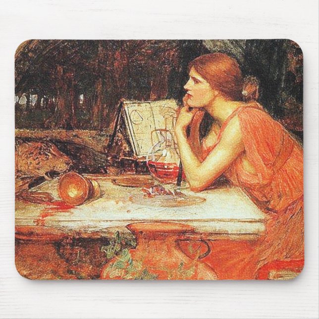 Tapis De Souris "La sorcière" de John Waterhouse (Devant)