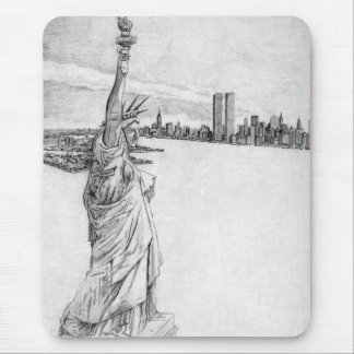 Tapis De Souris La statue de la liberté