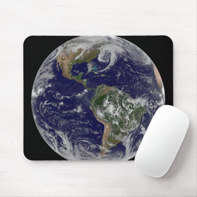 Tapis De Souris La Terre Pleine Montre Des Systèmes À Faible Press (Avec souris)