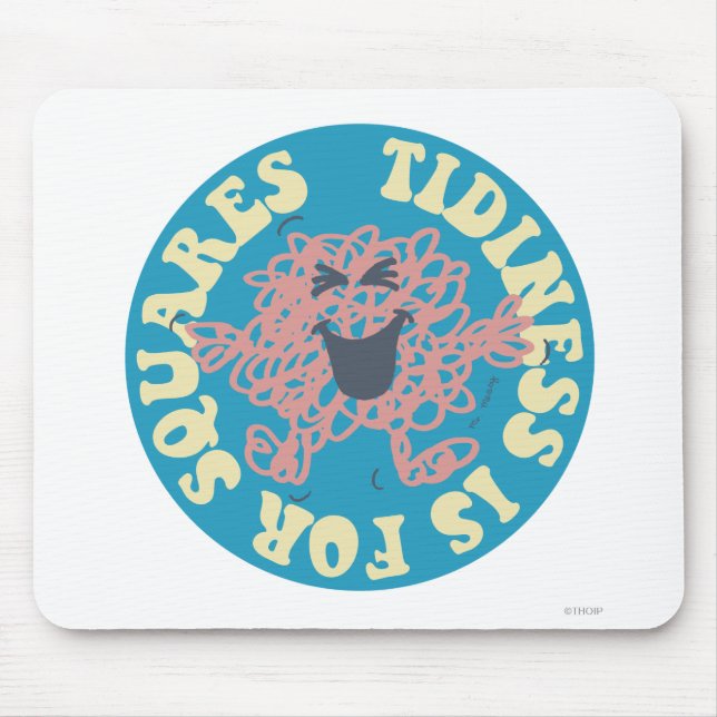 Tapis De Souris La Tidiness Est Pour Les Carrés (Devant)