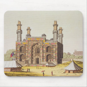 Tapis De Souris La tombe de l'empereur Akbar de Mughal, de 'Le Cos