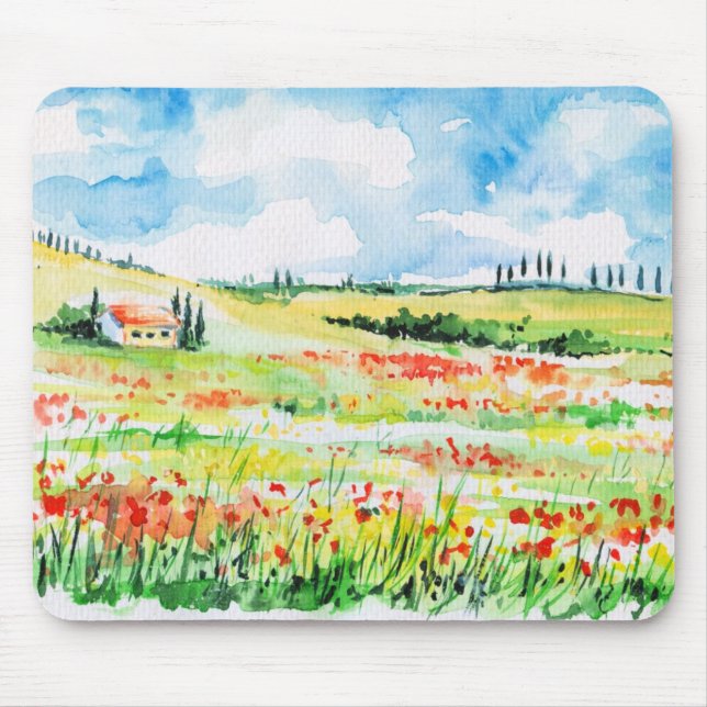 Tapis De Souris La Toscane (Devant)