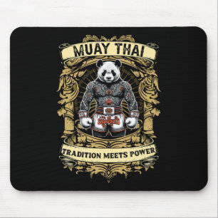 Tapis De Souris La tradition rencontre la puissance - Kickboxing e