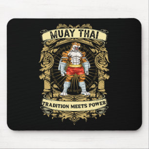 Tapis De Souris La tradition rencontre la puissance - Kickboxing e