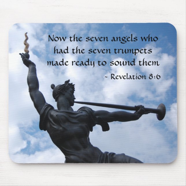 Tapis De Souris La trompette de l'ange - mousepad (Devant)