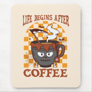 Tapis De Souris La vie commence après le café