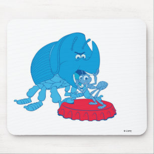Tapis De Souris La vie de Disney Bug's Life Flik and Dim
