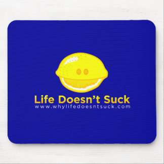 Tapis De Souris La vie ne suce pas Mousepad bleu