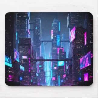 Tapis De Souris La vie nocturne de Neo-Tokyo