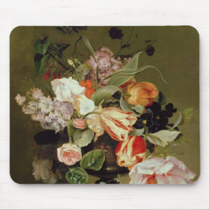 Tapis De Souris La vie toujours avec des fleurs
