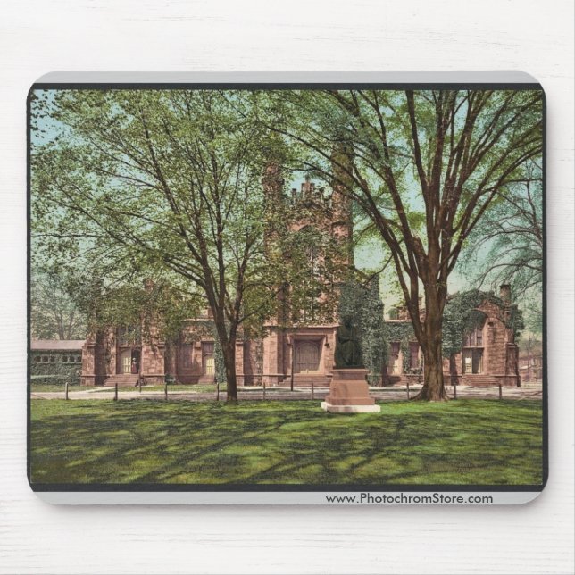 Tapis De Souris La vieille bibliothèque, université Photochrom (Devant)