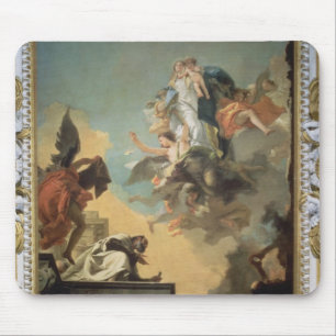 Tapis De Souris La Vierge de Carmel donnant l'omoplate au Ble