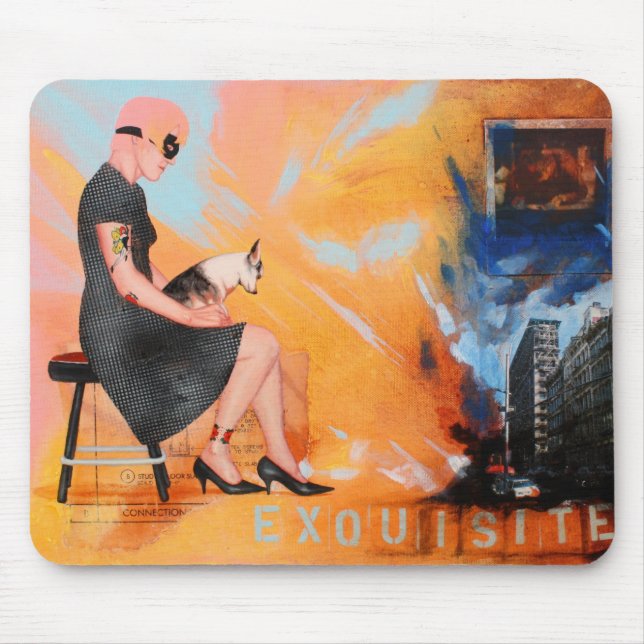 Tapis De Souris Là vous êtes mon ami plus doux Mousepad (Devant)