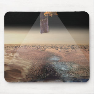 Tapis De Souris La vue de l'artiste de l'odyssée détectant la