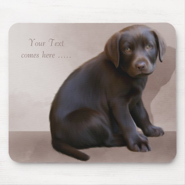 Tapis De Souris Labrador Puppy Mousepad (Devant)
