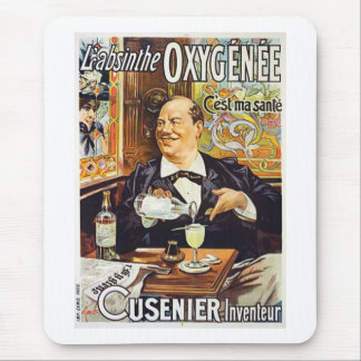 Tapis De Souris L'Absinthe Cusenier