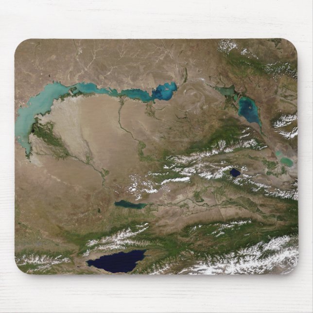 Tapis De Souris Lac Balkhash dans l'est du Kazakhstan (Devant)