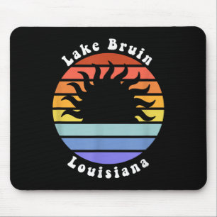 Tapis De Souris Lac Bruin Louisiane La Lever de soleil Souvenir de