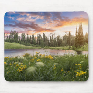 Tapis De Souris Lac Tipsoo du mont Rainier