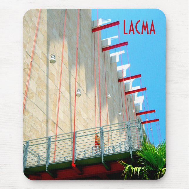 Tapis De Souris LACMA Los Angeles Museum Modern Art Photographie (Devant)