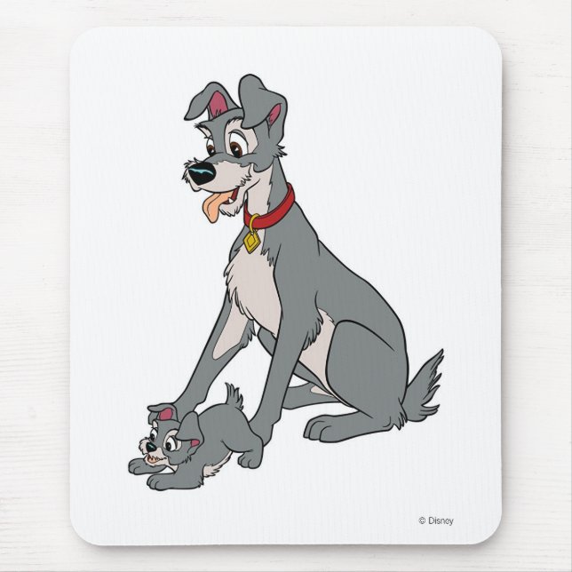 Tapis De Souris Lady et le Tramp Disney (Devant)