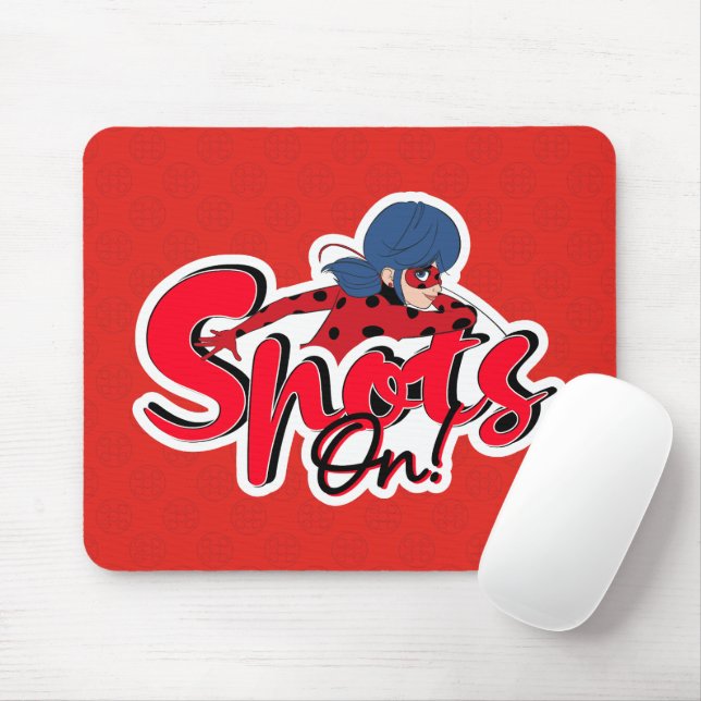 Tapis De Souris Ladybug miraculeux | Spots allumés (Avec souris)