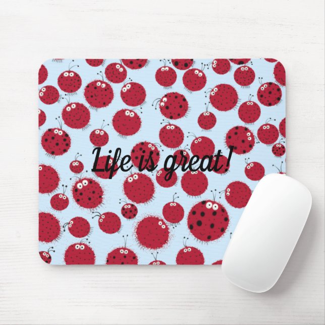 Tapis De Souris Ladybug Shindig (Avec souris)