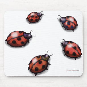 Tapis De Souris Ladybugs