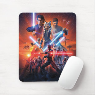 Tapis De Souris L'affiche Clone Wars