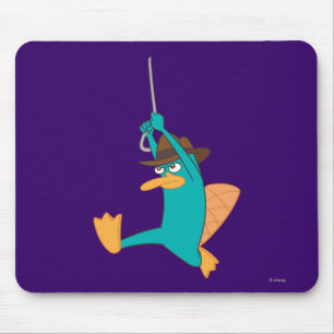 Tapis De Souris L'agent P se balade de la corde