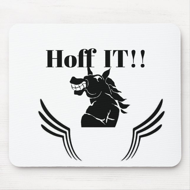 Tapis De Souris Laghhing horse   mouse pad (Devant)