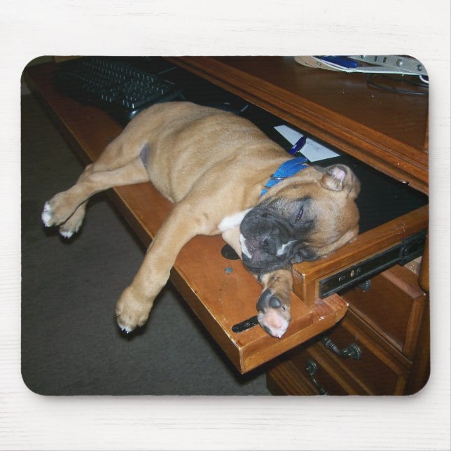 Tapis De Souris Laila dormant sur le mousepad de bureau (Devant)